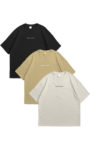 KIT 3 CAMISETAS BASICAS A BANCA