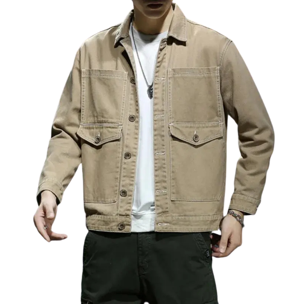 Jaqueta Jeans Masculina Atemporal Bellvian - BL200