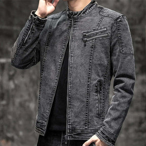 Jaqueta Jeans Masculina Vintage Bellvian - BL177