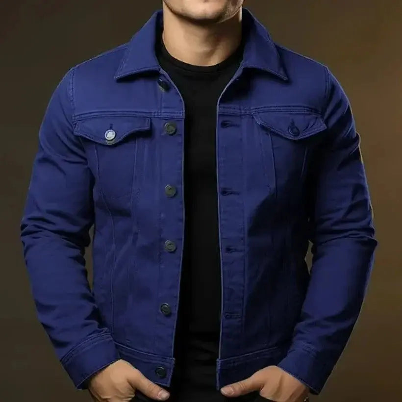 Jaqueta Jeans Masculina Slim Bellvian - BL108